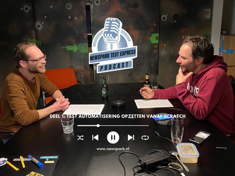 Newspark Test Express Podcast 1: Test Automatisering opzetten vanaf scratch 