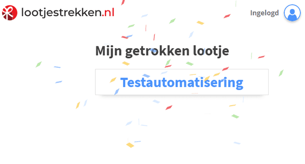 De weg naar TA bij Lootjestrekken.nl