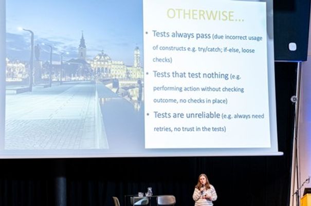 Kwaliteit terug in QA: Verslag van Corina Pip’s presentatie op Test Automation Days 2025